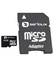 Card de memorie Serioux MicroSDHC, 32GB, Class 10 cu Adaptor